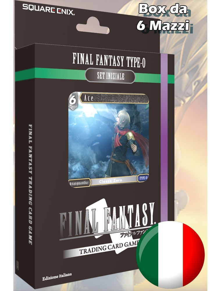 Final Fantasy Type 0 FFTCG Starter Set 6 Decks Square Enix