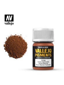 VALLEJO PIGMENT BURNT...