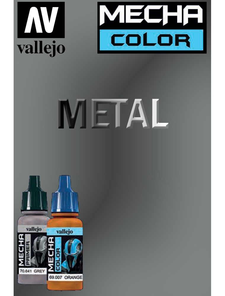 VALLEJO MECHA COLOR STEEL 69063 COLORI VALLEJO