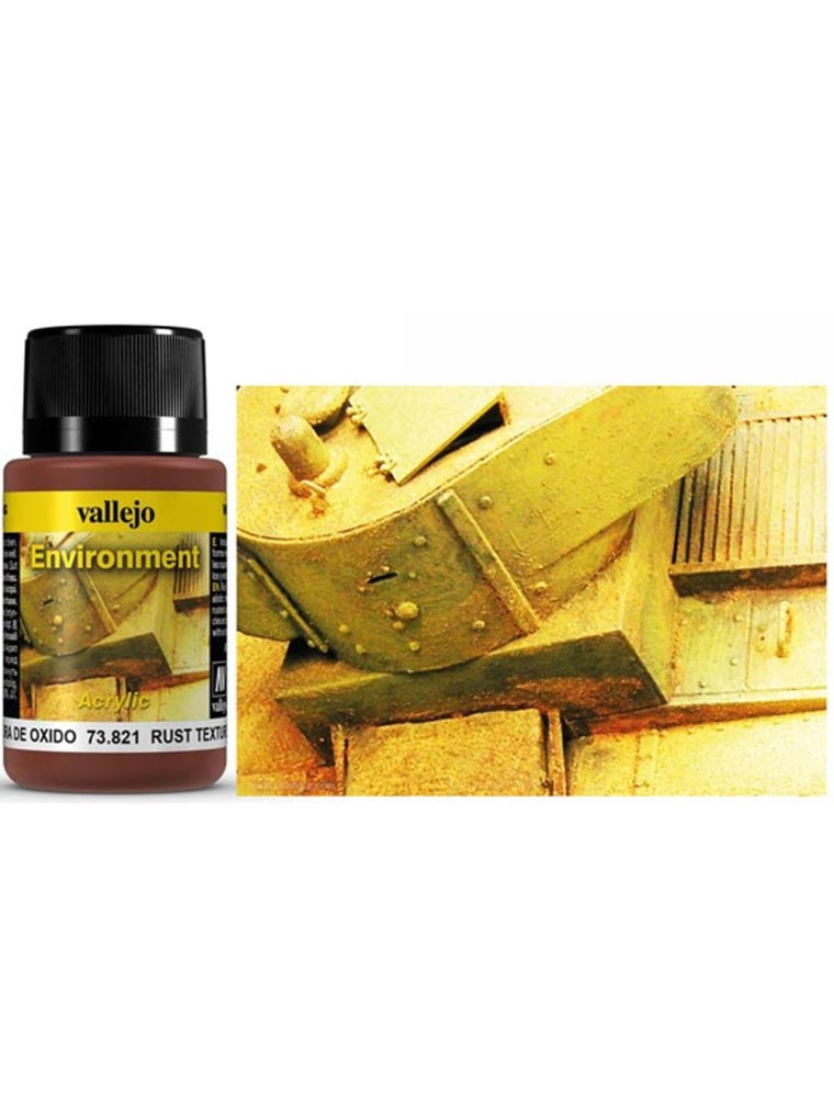 VALLEJO WEATHERING RUST TEXTURE 40ML 73821 COLORI VALLEJO