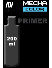 VALLEJO MECHA COLOR PRIMER BLACK 200 ml 74642 COLORI VALLEJO