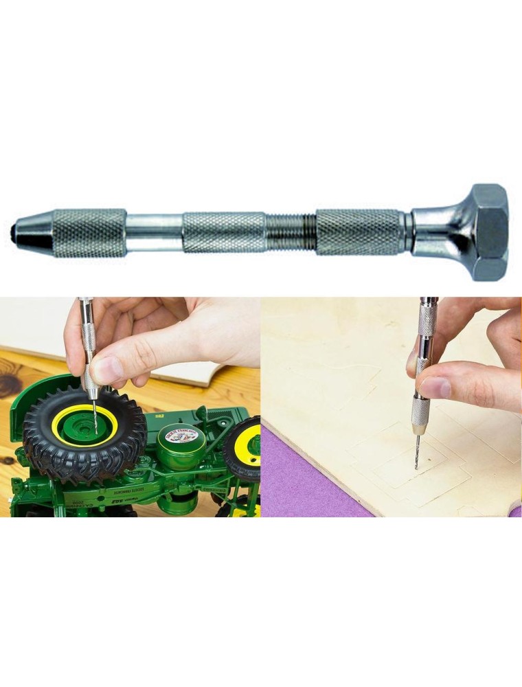 Vallejo Spilla Vice - Hand Drill Accessori Per Modellismo VALLEJO