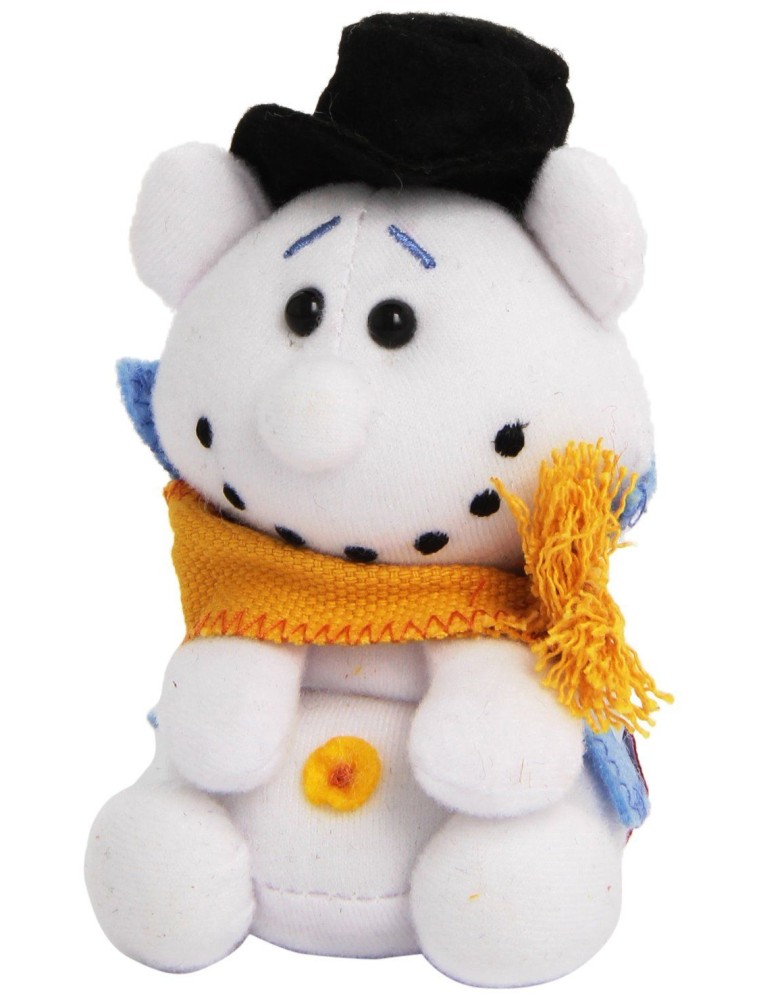 TRUDI 52080 - Peluche sweet collection pupazzo di natale 9 cm