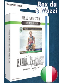 Final Fantasy XII FFTCG Starter Pack 6 Decks Italiano Square Enix