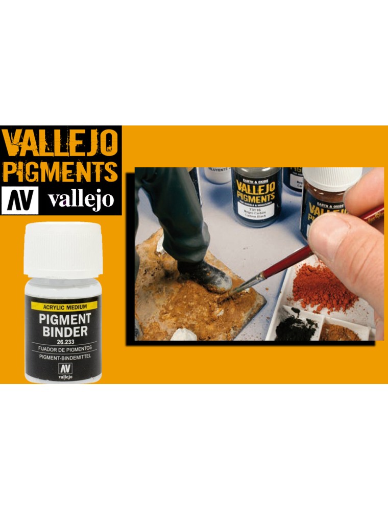 VALLEJO PIGMENT BINDER 26233 COLORI VALLEJO