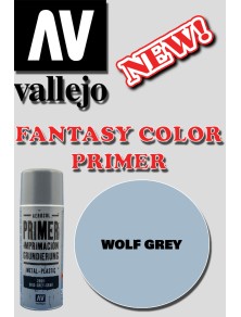 VALLEJO FANTASY COLOR PRIMER WOLF GREY 28020 COLORI VALLEJO