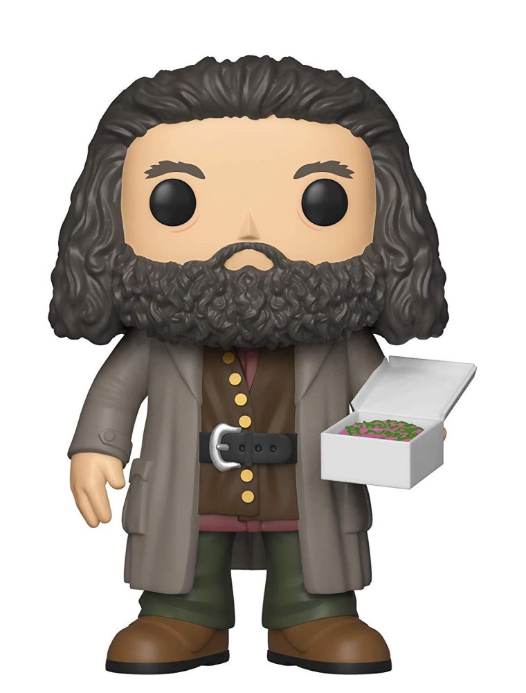 Harry Potter Super Sized Pop! Figure in Vinile Hagrid Con Torta 14Cm Funko