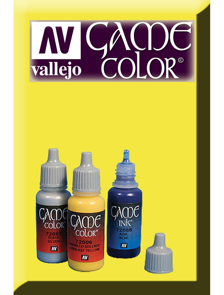 VALLEJO GAME COLOR FLUO YELLOW 72103 COLORI VALLEJO