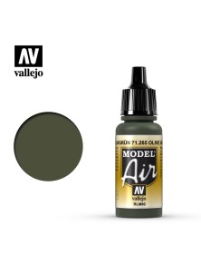 VALLEJO MODEL AIR OLIVE GREEN RLM80 71265 COLORI VALLEJO