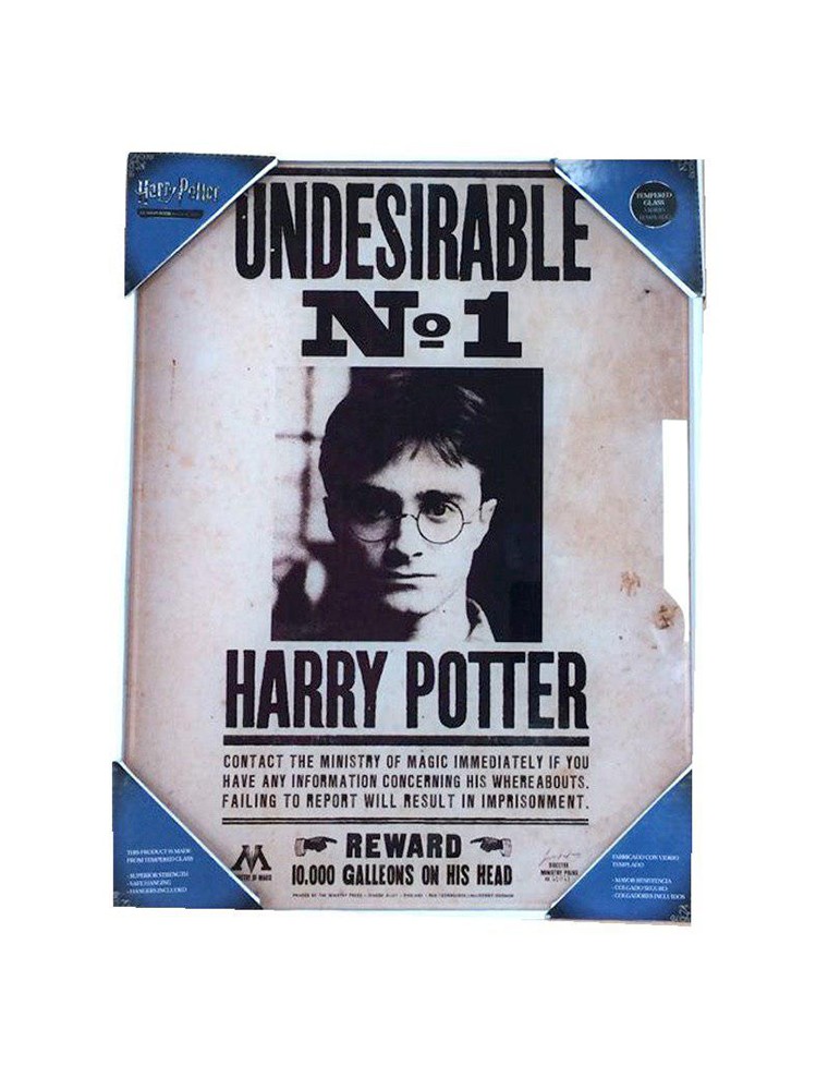 Sd Toys Harry Potter Undesirable N.1 Poster di Vetro Poster