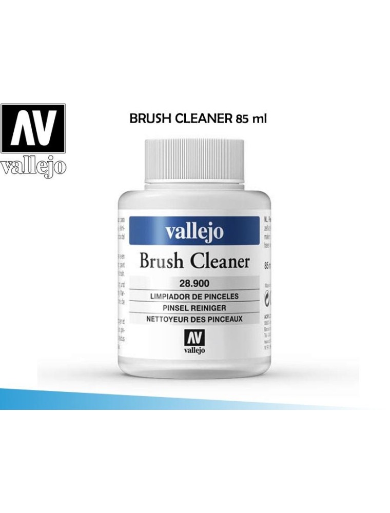 BRUSH CLEANER 85ML 28900 COLORI VALLEJO VALLEJO