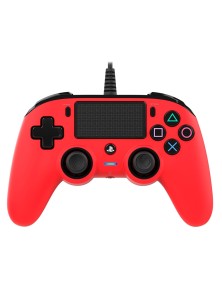 CONTROLLER WIRED ROSSO PS4...