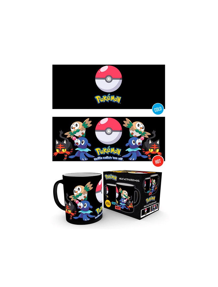 Pokemon Catch Them All Heat Change Tazza Gb Eye