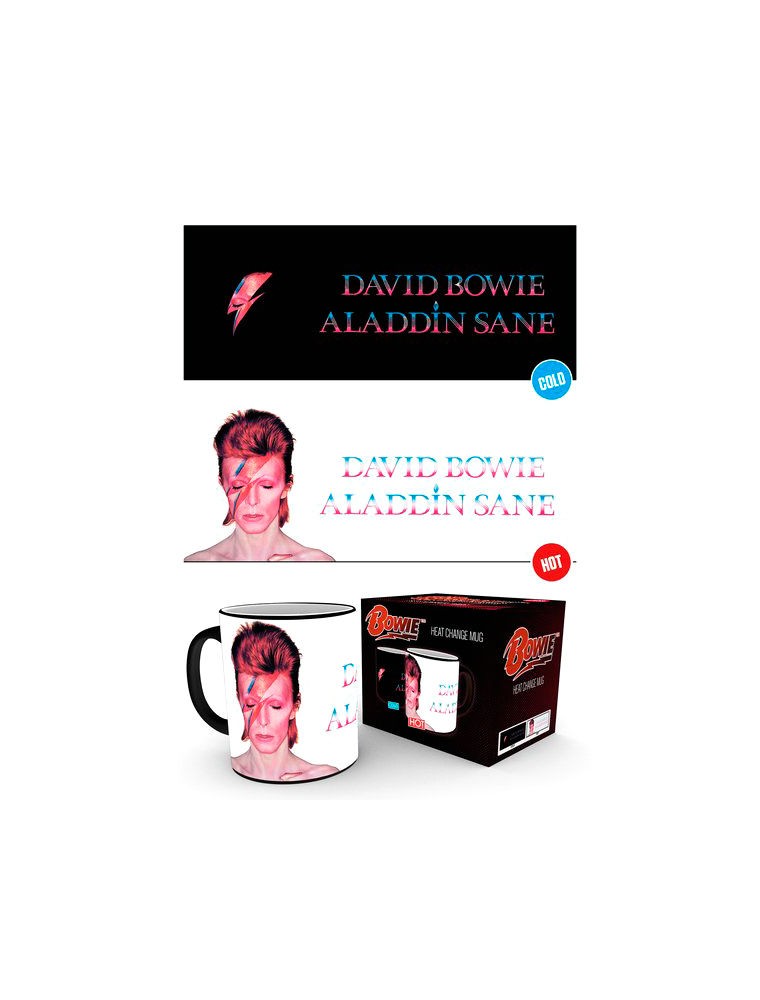 David Bowie Aladdin Sane Heat Change Tazza Gb Eye