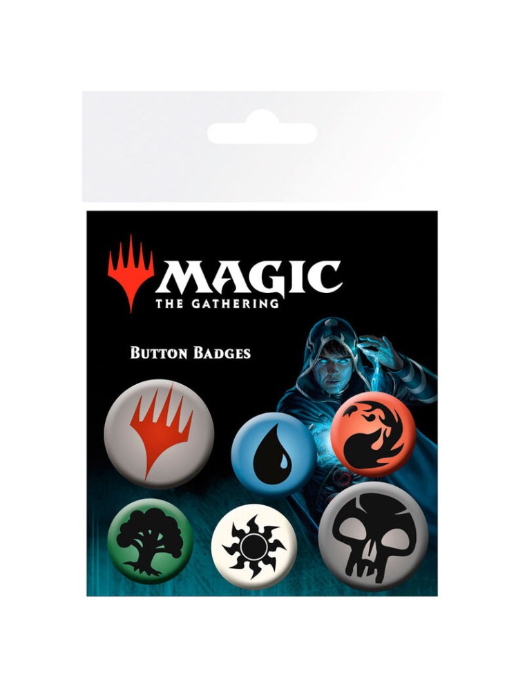 Magic The Gathering Mana Symbols Badge Pack Gb Eye