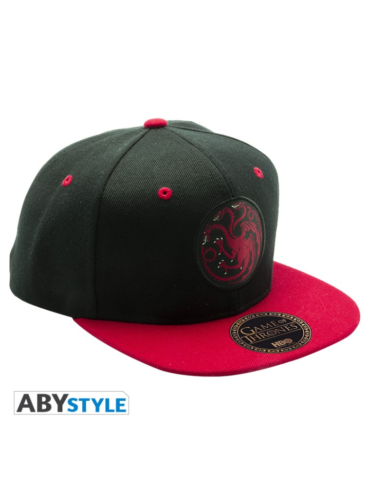 Il Trono Di Spade - Cappellino Snapback - Black & Red - "targaryen"