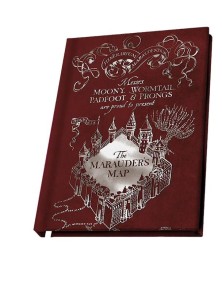 Harry Potter Taccuino Agenda A5 Mappa Del Malandrino 21 X 15 Cm Abystyle