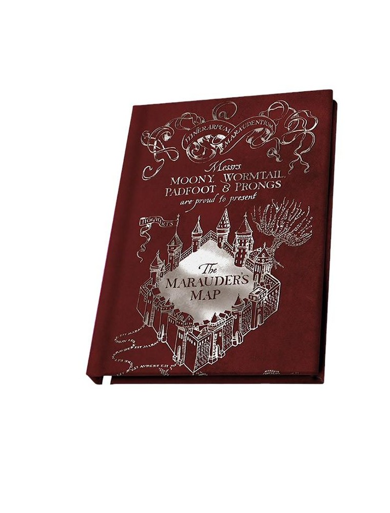 Harry Potter Taccuino Agenda A5 Mappa Del Malandrino 21 X 15 Cm Abystyle