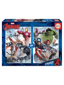 Marvel Mania Puzzle 2x500...