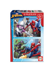 Spider Man Puzzle 2x48...