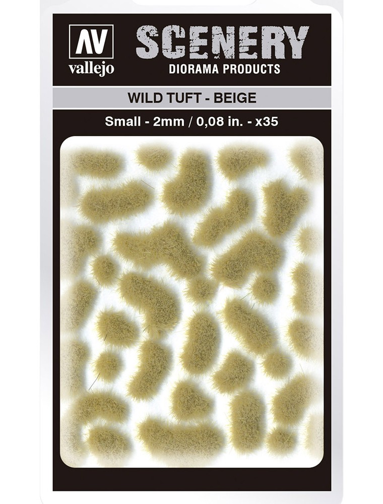 VALLEJO TUFT WILD SC403 BEIGE SMALL ACCESSORI PER MODELLISMO VALLEJO