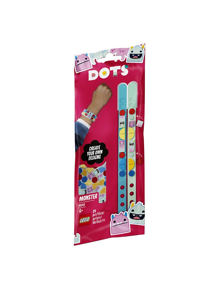 LEGO DOTS BRACCIALETTI MOSTRO - COSTRUZIONI