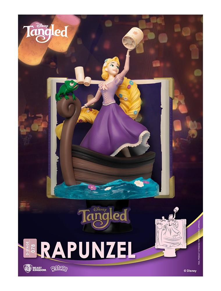 D-STAGE STORY BOOK RAPUNZEL STATUA BEAST KINGDOM