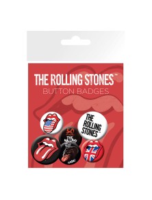 The Rolling Stones badge...