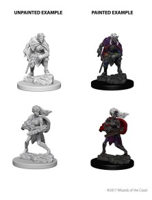 D&d Nolzur's Marvelous Miniatures Unpainted Miniatures Drow Case (6) Wizkids