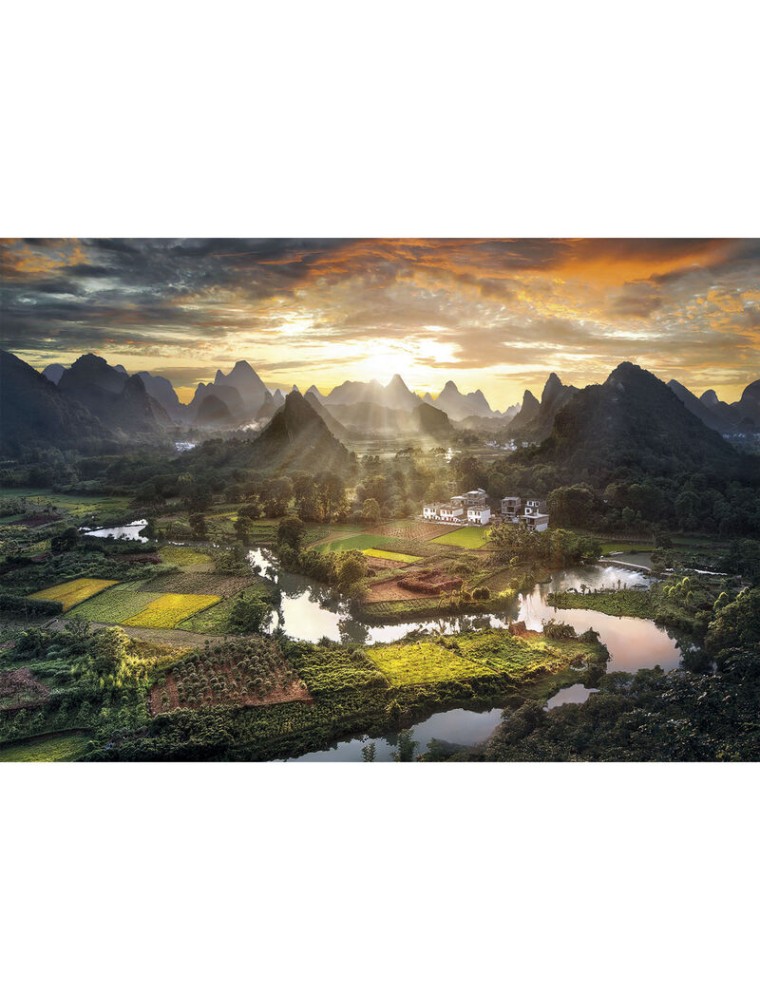 View Of China High Quality Puzzle 2000 Pezzi Clementoni