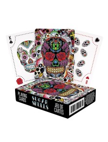 SUGAR SKULLS PLAYING CARDS CARTE DA GIOCO AQUARIUS ENT