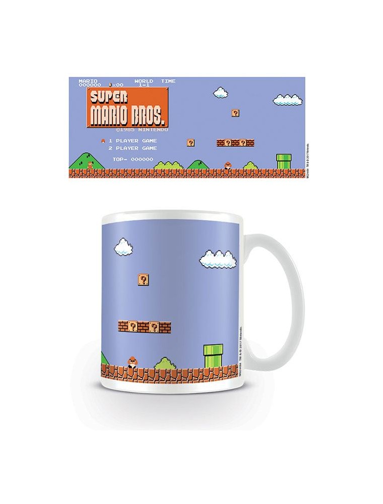 Super Mario Bros. Tazza Retro Title Pyramid International