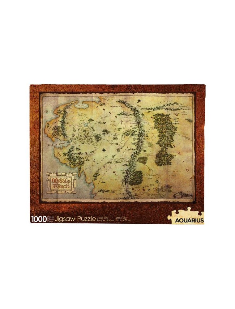 Lo Hobbit Map 1000 Pezzi Puzzle Puzzle Aquarius Ent