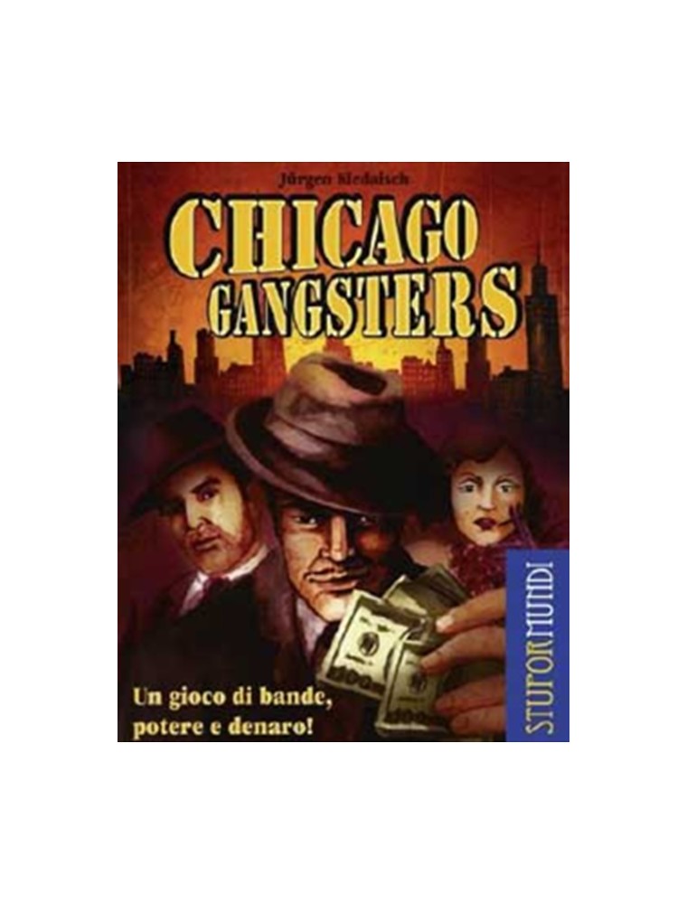 CHICAGO GANGSTER GIOCO DA TAVOLO GIOCHI UNITI STRATELIBRI