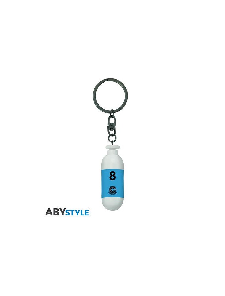 Abykey340 - Dragon Ball - Portachiavi 3d - Blue Capsule Gadget