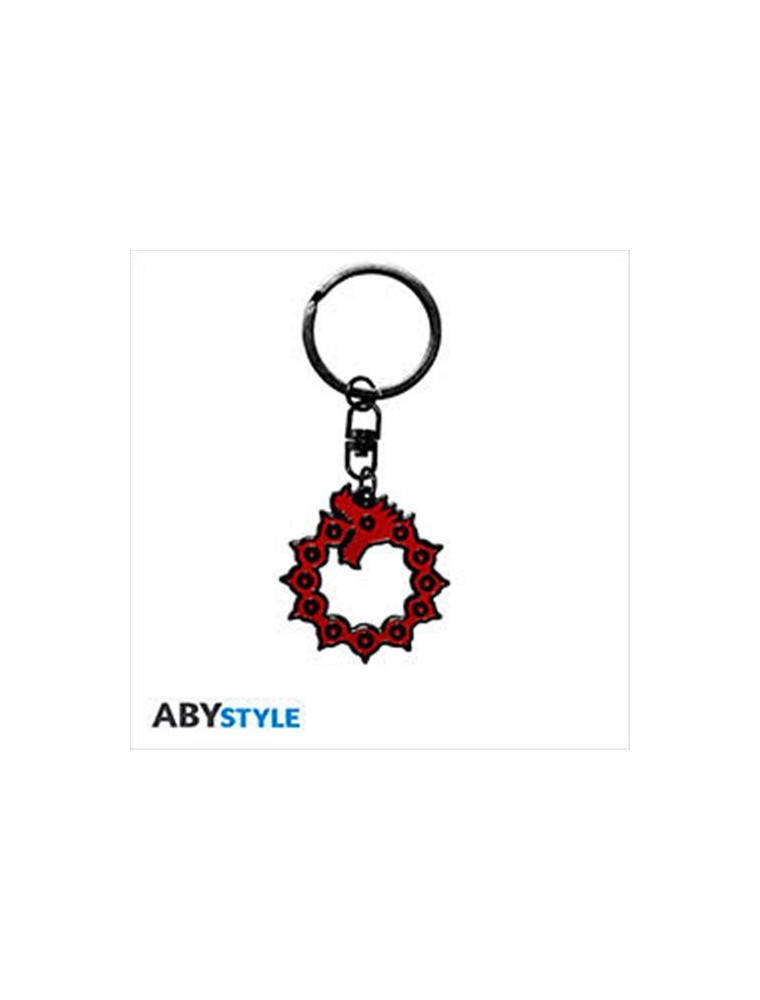 Abykey190 - The Seven Deadly Sins - Portachiavi In Metallo - Logo Gadget