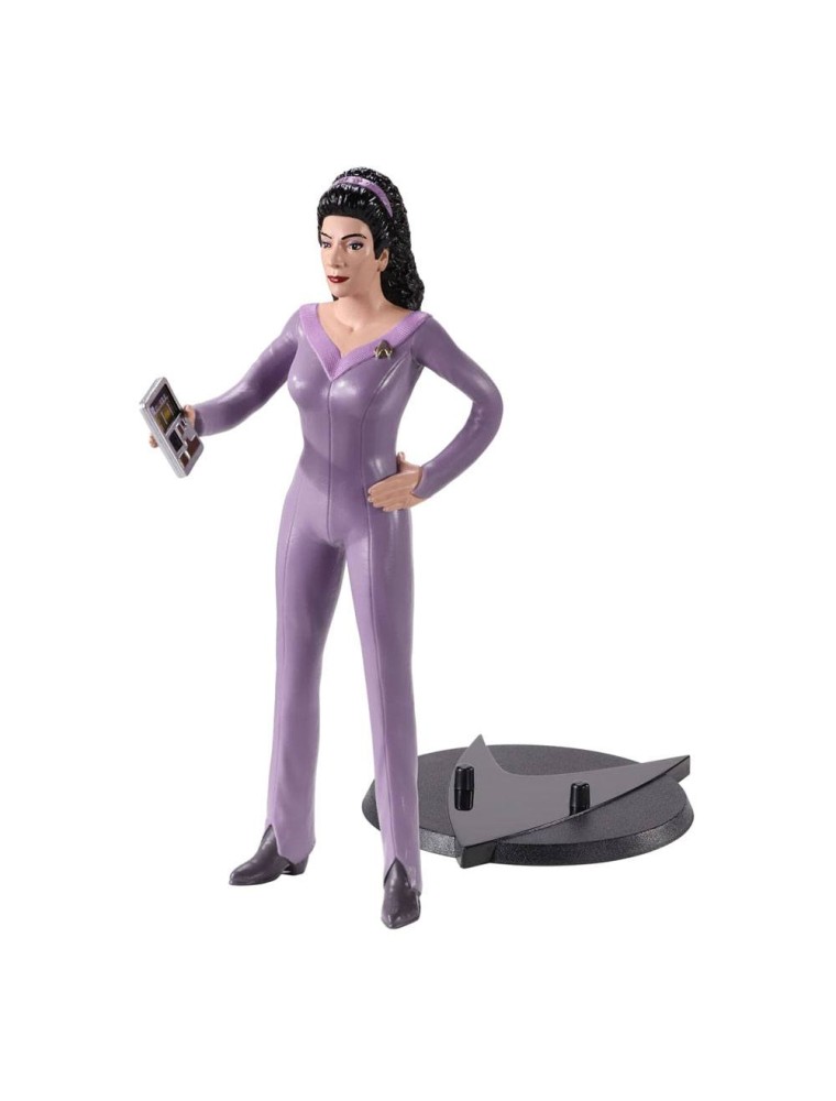 Star Trek: The Next Generation Bendyfigs Bendable Figura Counselor Troi 19 Cm Noble Collection