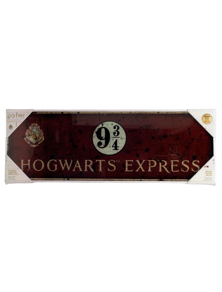 Harry Potter Poster di Vetro Espresso Per Hogwarts 60 X 20 Cm Sd Toys