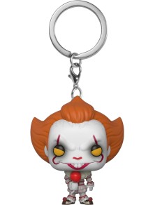 IT Pocket Pop! Portachiavi in Vinile Pennywise Con Palloncino 4 Cm Funko