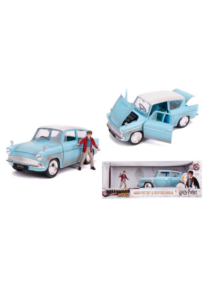 Jada 31127 Ford Anglia 1959 Harry Potter die-cast 1:24 Modellino