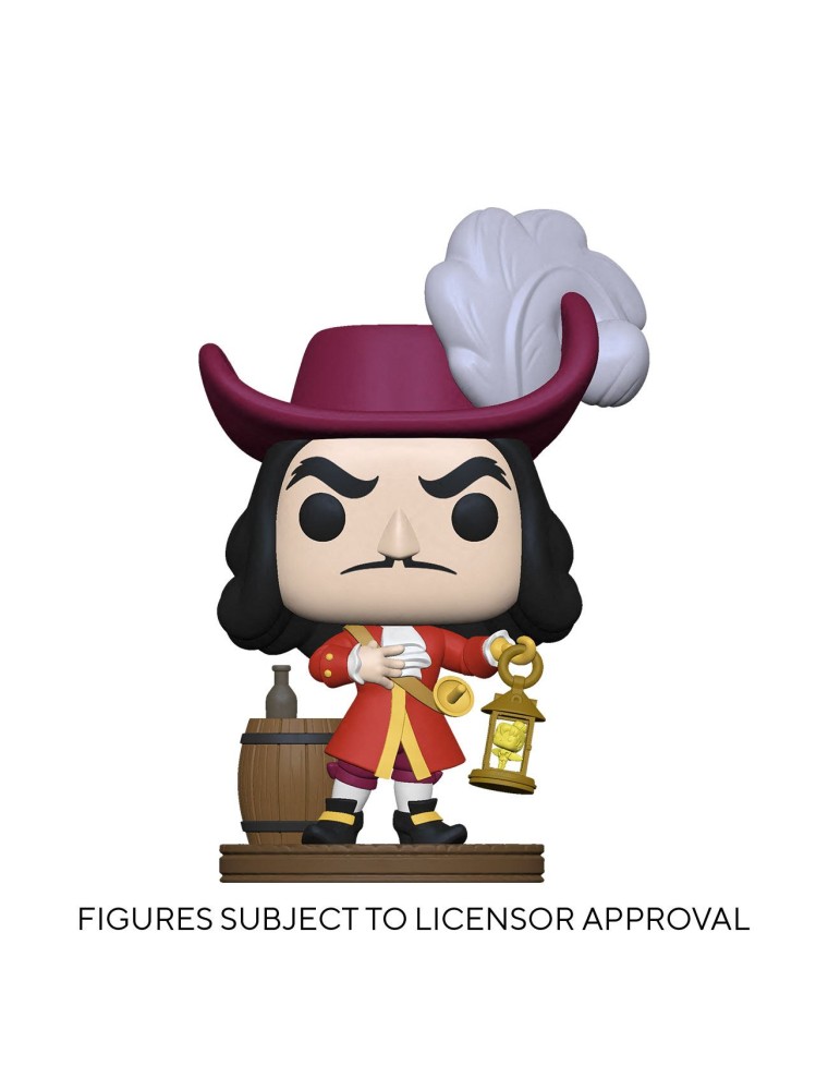 Disney: Villains Pop! Disney Vinile Figura Captain Hook 9 Cm Funko