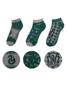 Harry Potter Ankle Calzini 3-pack Serpeverde Cinereplicas