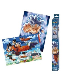 Dragon Ball Super Goku e i suoi amici Set di 2 Poster 52 x 38 cm Abystyle