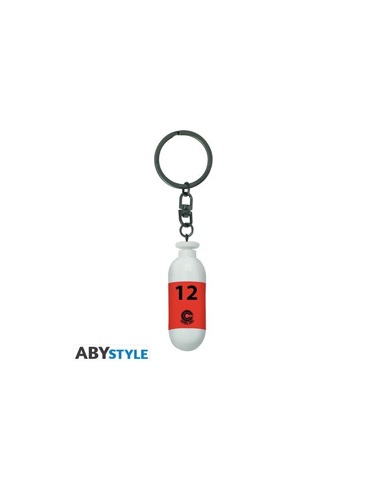 Abykey341 - Dragon Ball - Portachiavi 3d - Red Capsule Gadget