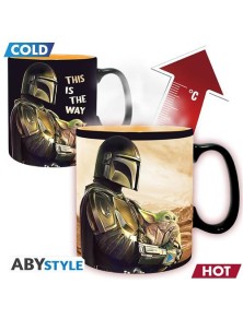 Abymug969 - Star Wars: The Mandalorian - Tazza Heat Change 460ml - Mando Gadget