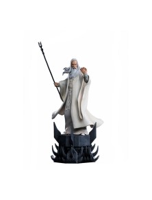 Il Signore Degli Anelli Statua Saruman Scala 1/10 29 Cm Iron Studios