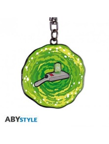 Abykey387 - Rick & Morty - Portachiavi - Portal Gun Gadget