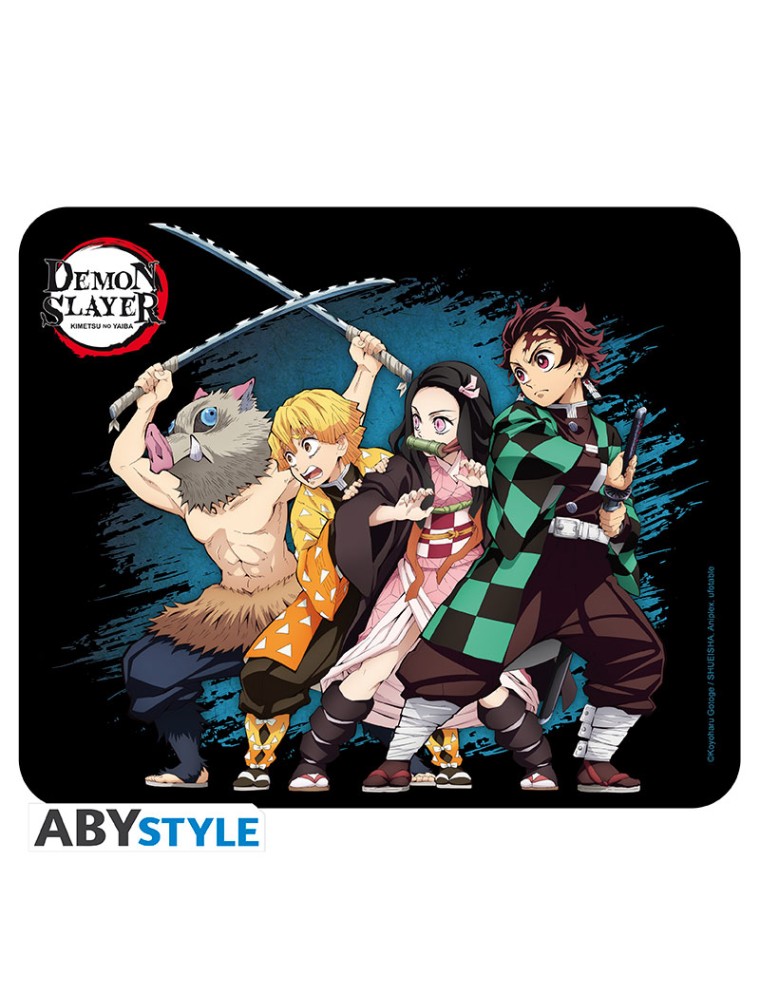 Demon Slayer - Flexible Tappetino Per Mouse - Group