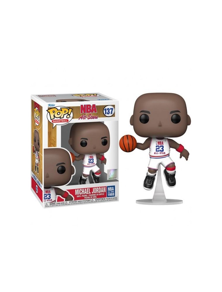 NBA Pop! Basketball Figure in Vinile Michael Jordan NBA All Stars 1988 9 cm Funko