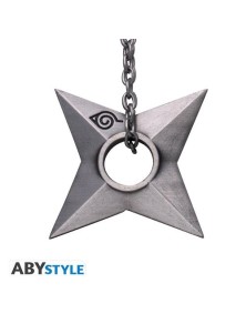 Abykey395 - Naruto Shippuden - Portachiavi In 3d - Shuriken Konoha Gadget